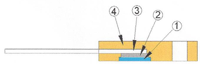 Power Resistor TP50-H Construction